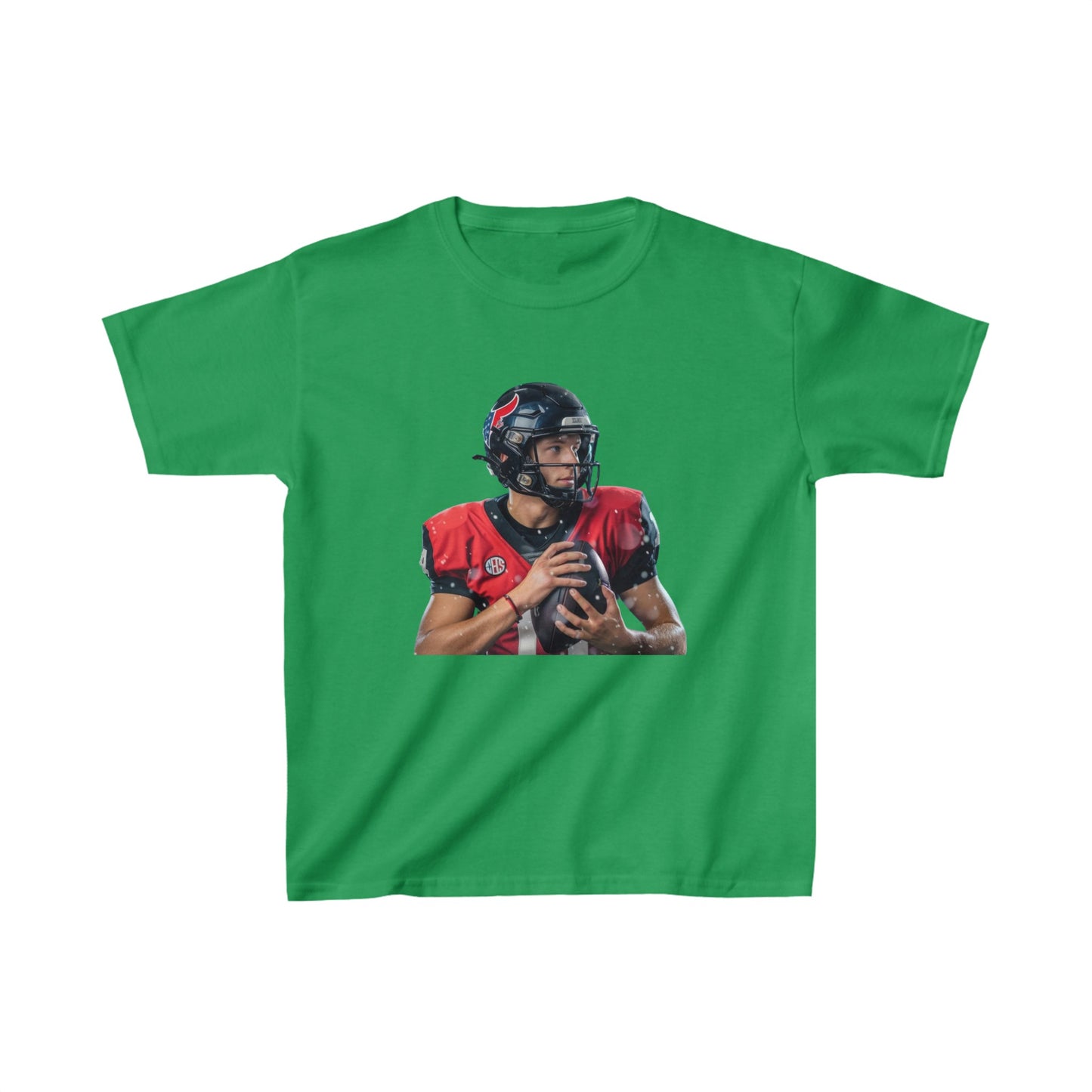 American Football soccer player team football season Kids Tee boys top kids unisex top half player summer unisex clothing team spirit