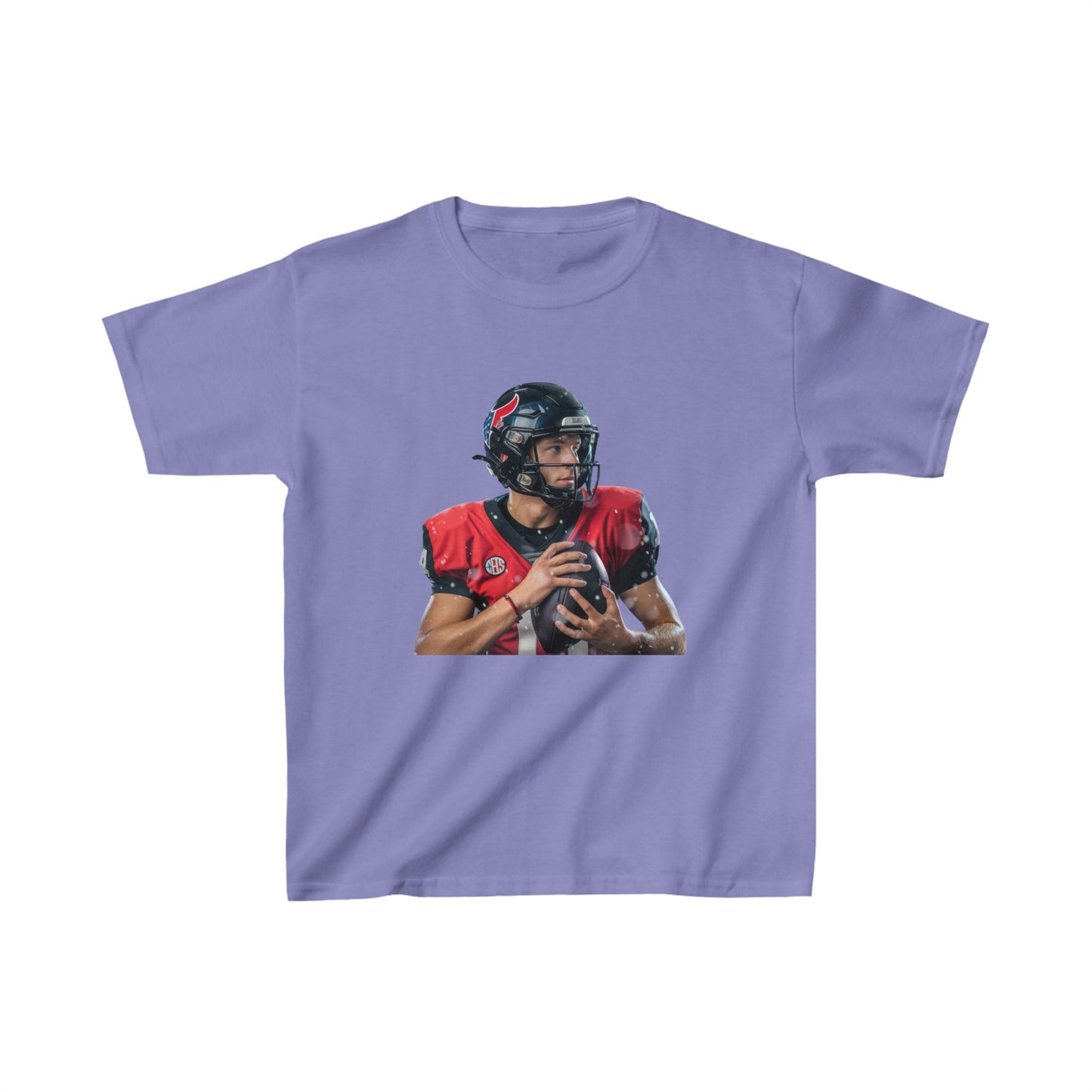 American Football soccer player team football season Kids Tee boys top kids unisex top half player summer unisex clothing team spirit