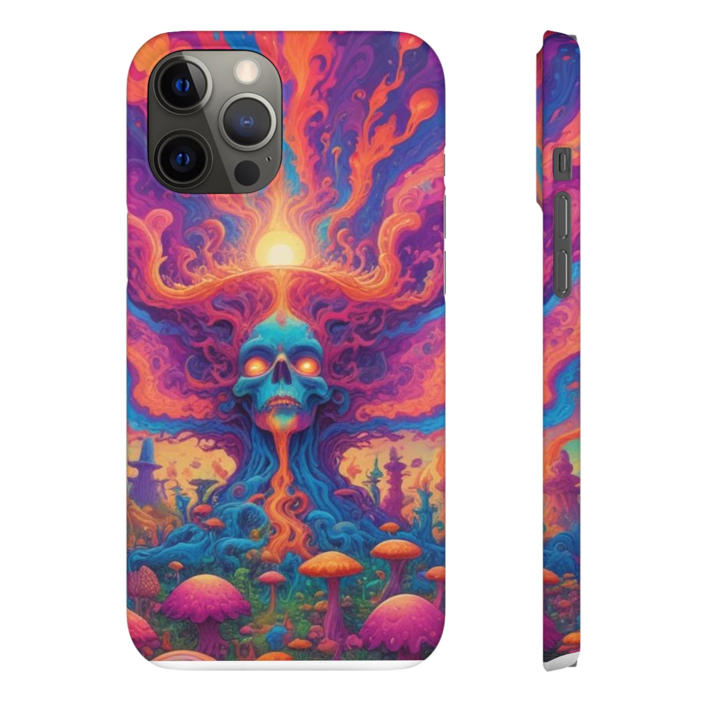 Trippy Pattern Snap Cases