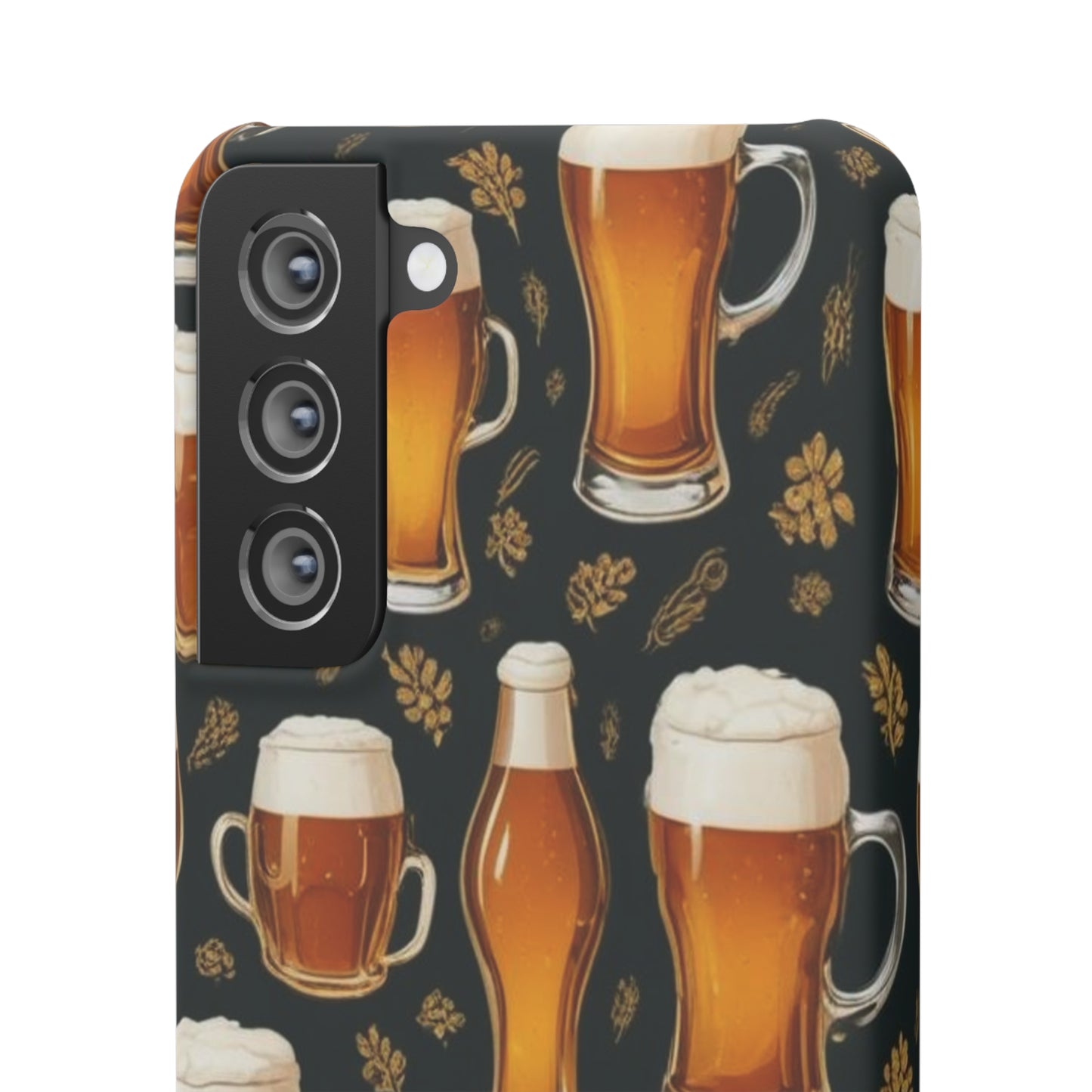 Beer Pattern Snap Cases