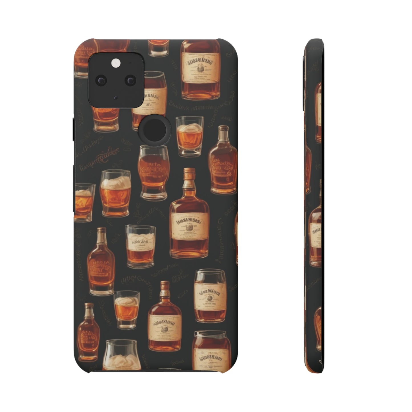 Whiskey Pattern Snap Cases
