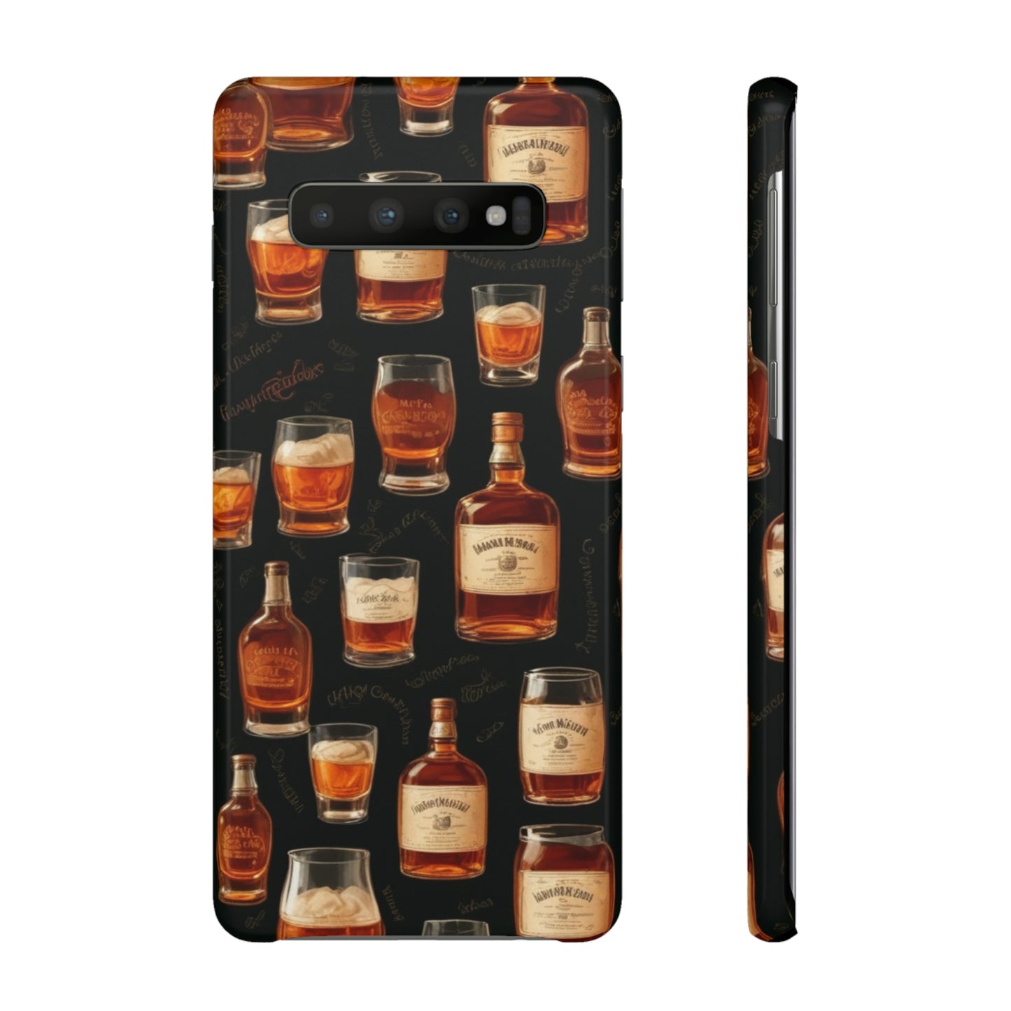 Whiskey Pattern Snap Cases