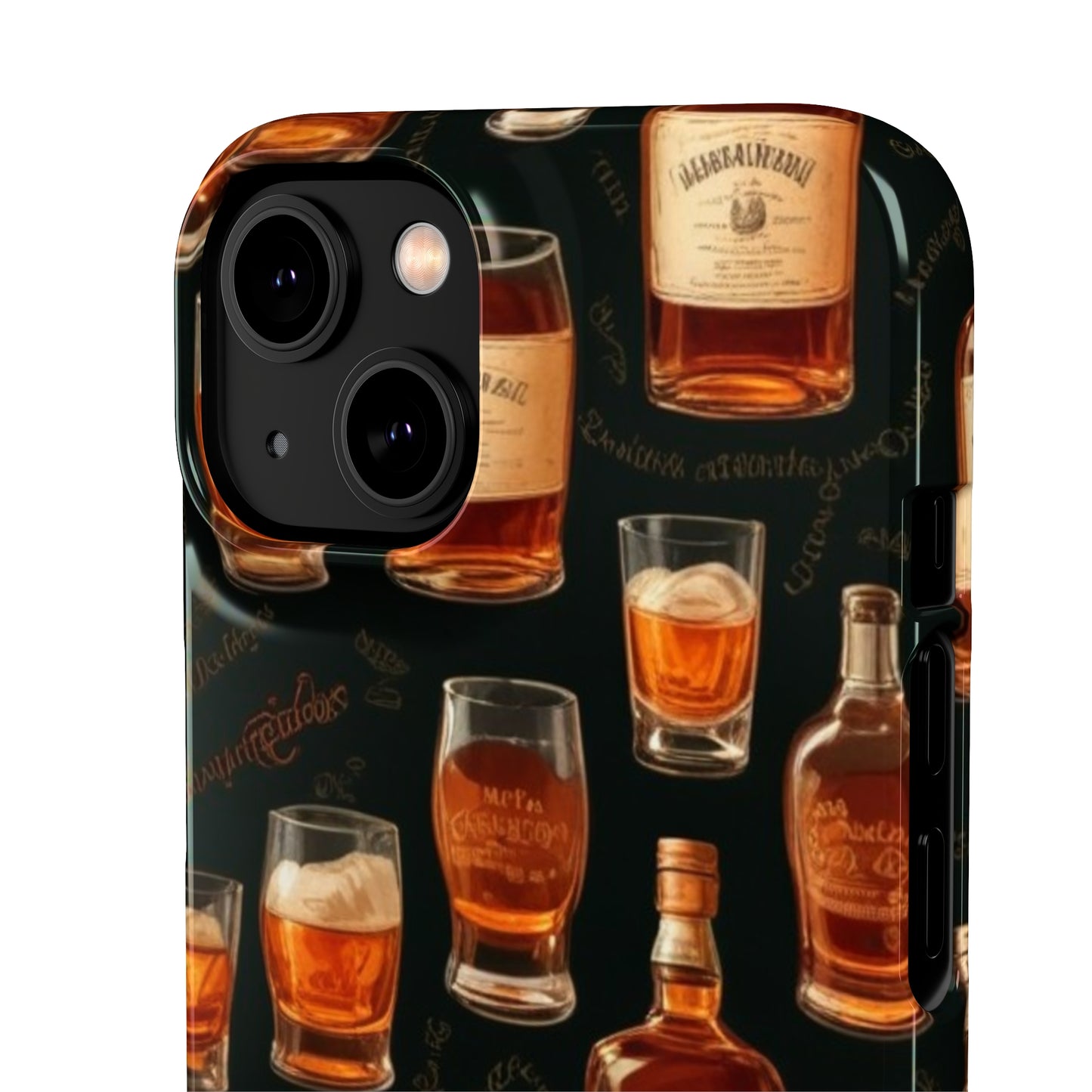 Whiskey Pattern Snap Cases