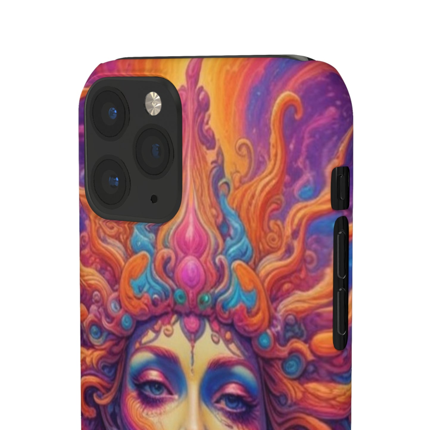 Trippy Pattern Snap Cases