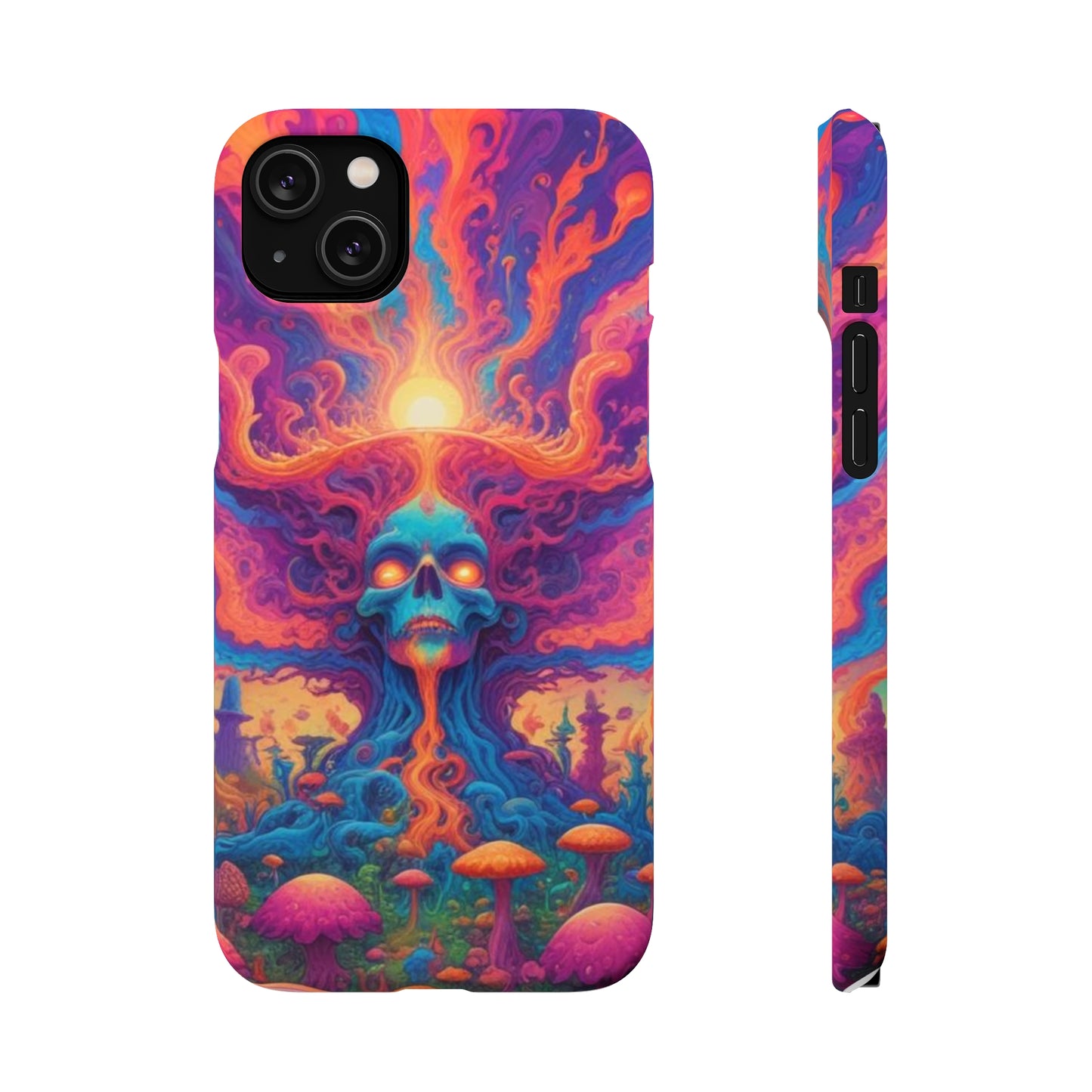 Trippy Pattern Snap Cases
