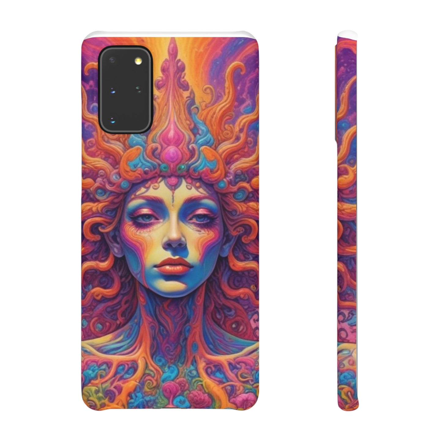 Trippy Pattern Snap Cases