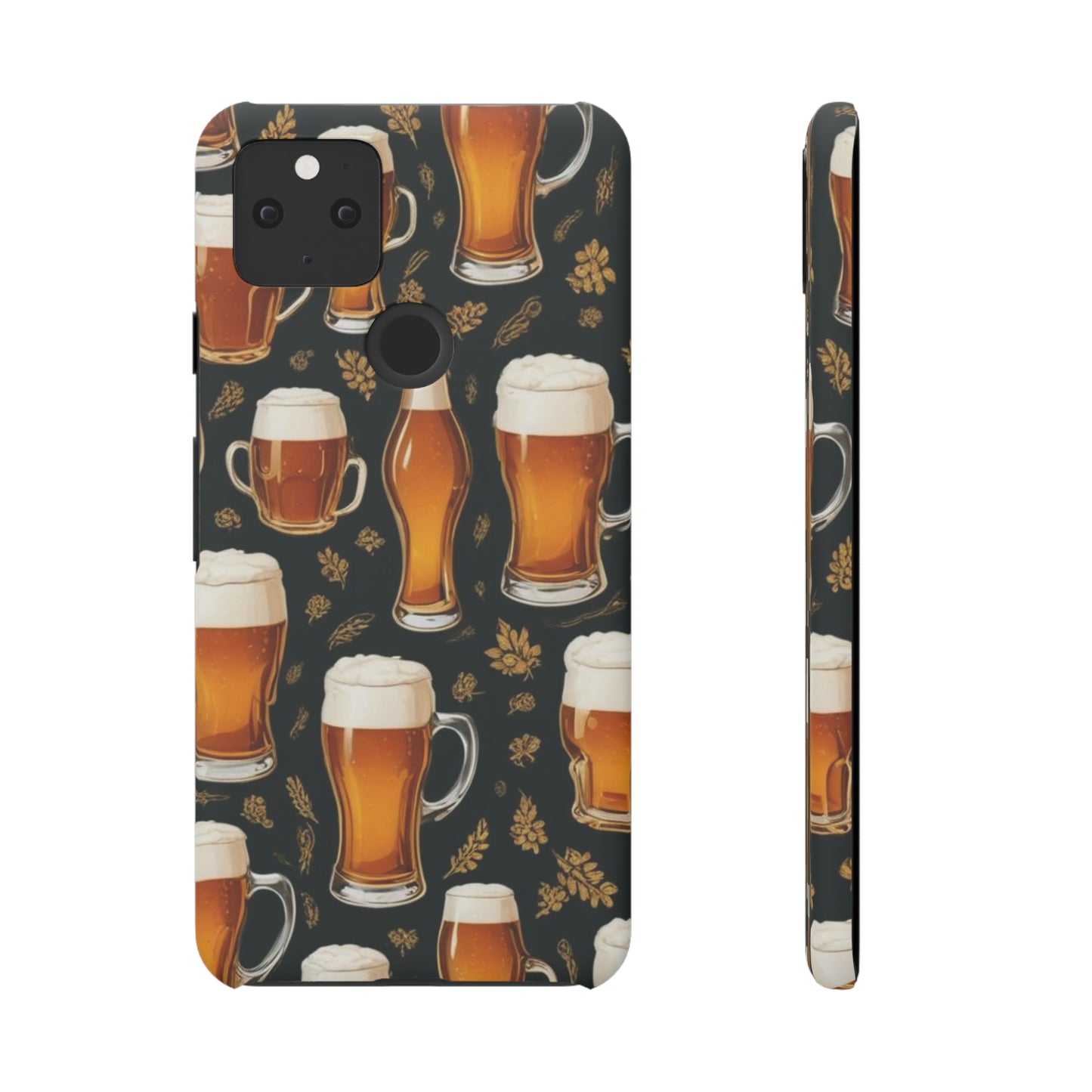 Beer Pattern Snap Cases