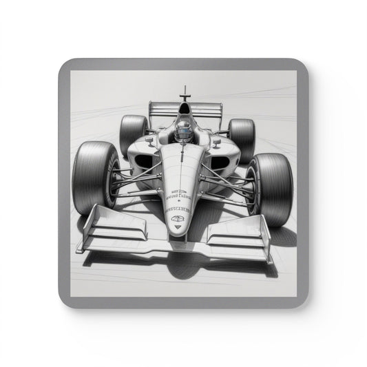 Racing Car  Corkwood Coaster Set