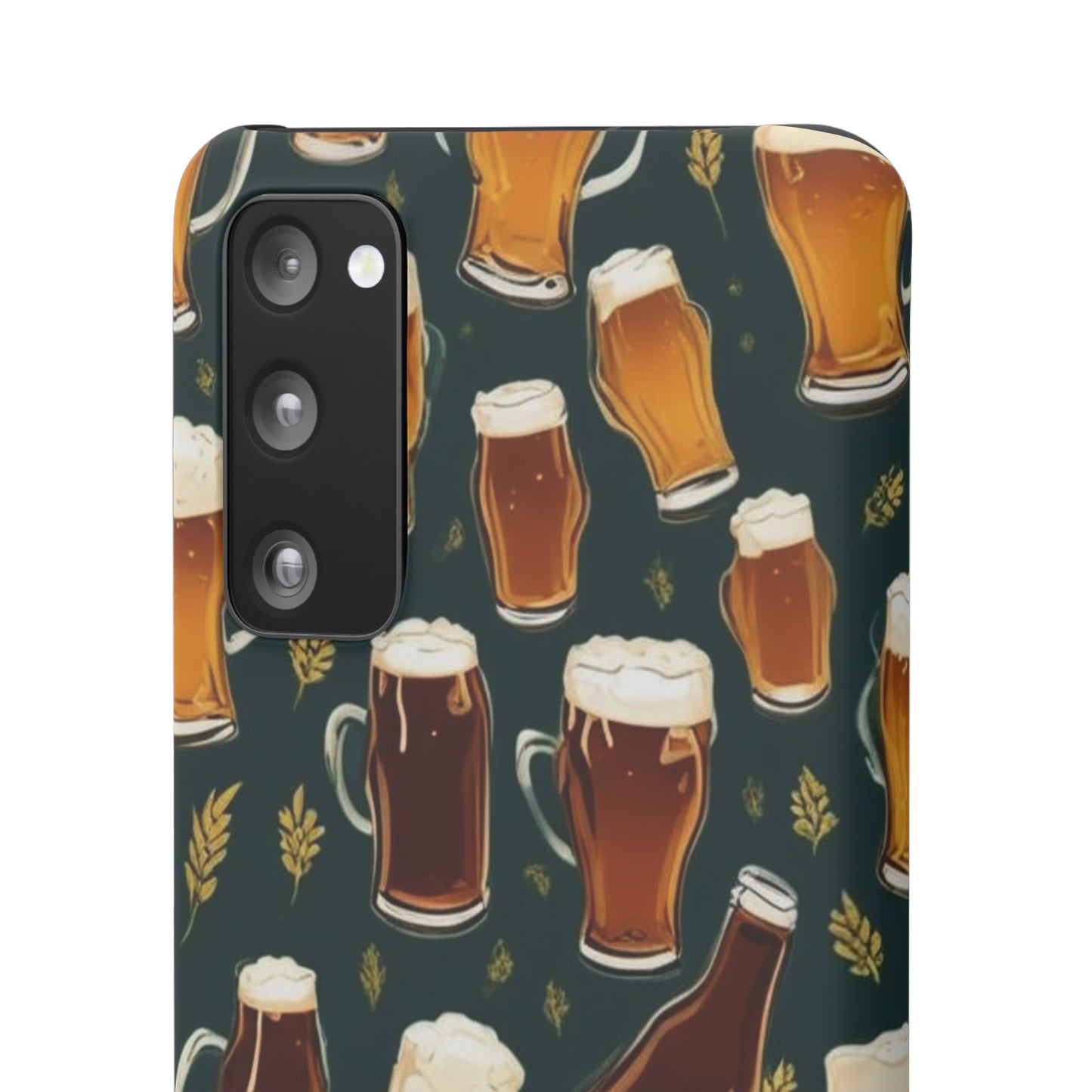 Beer Pattern Snap Cases