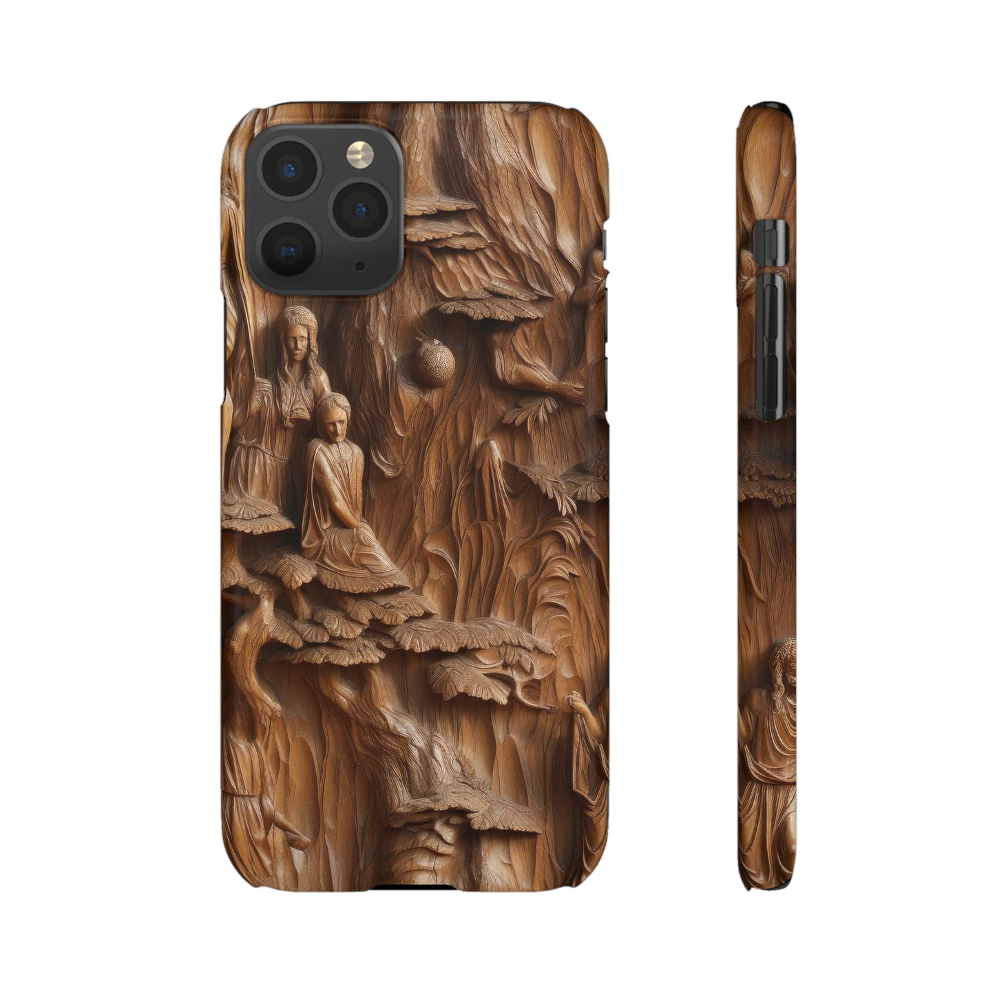 Biblical , Spiritual Carved Wood Phone cover Snap Cases .
