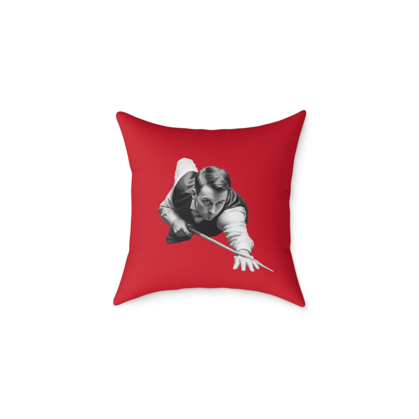 Snooker Square Poly Canvas Pillow