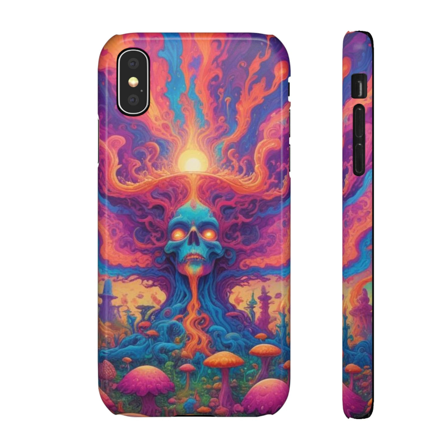 Trippy Pattern Snap Cases
