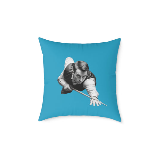 Snooker Square Poly Canvas Pillow