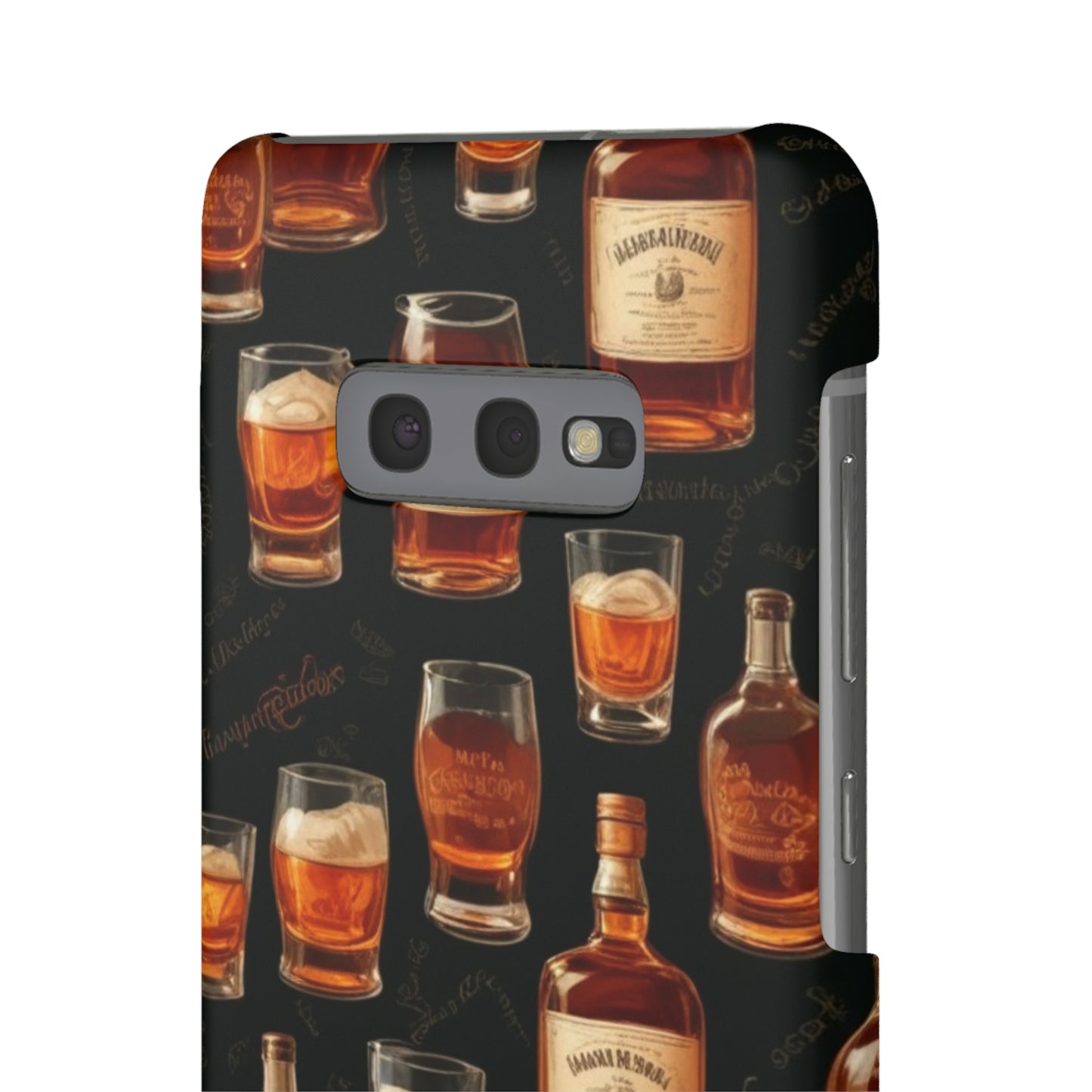 Whiskey Pattern Snap Cases