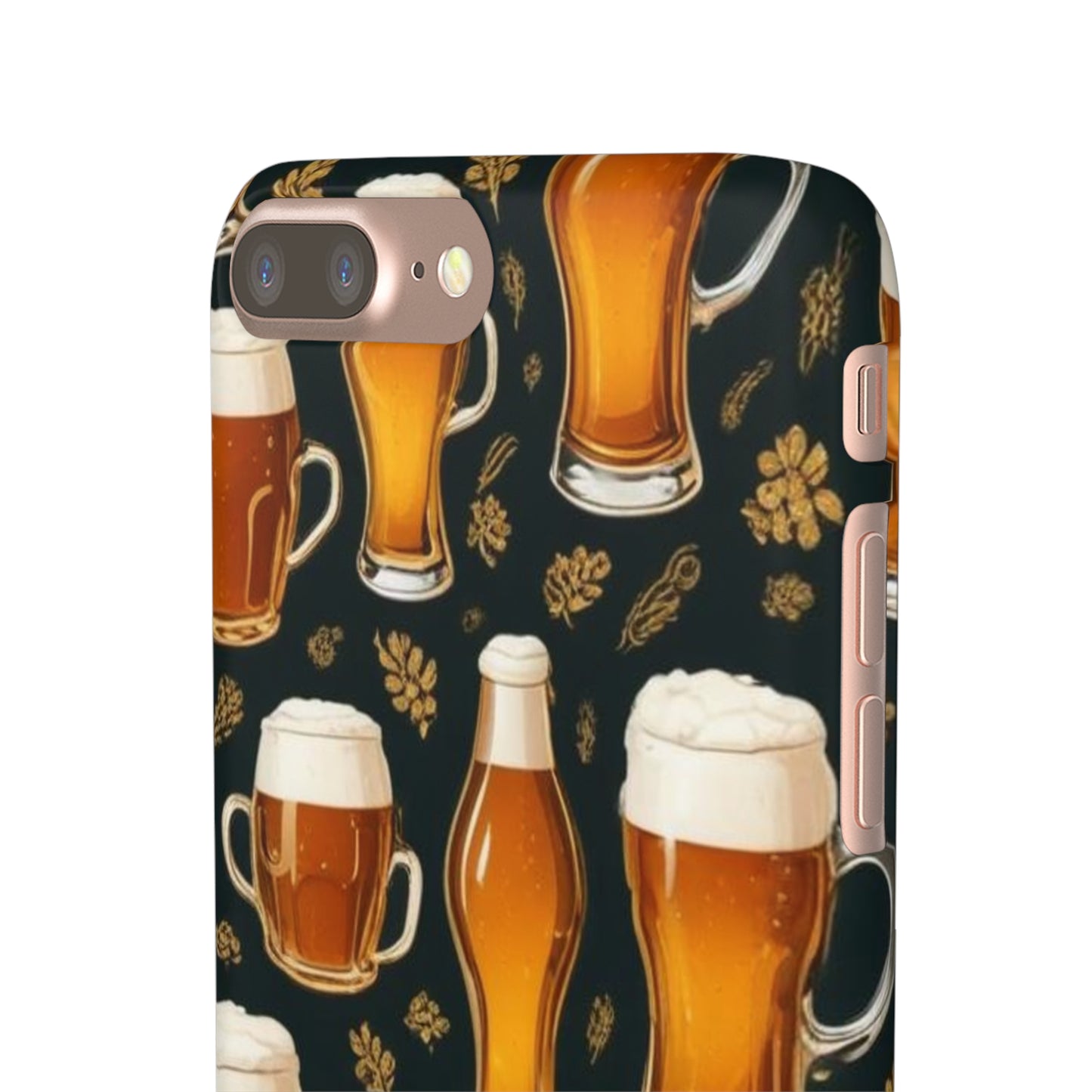 Beer Pattern Snap Cases