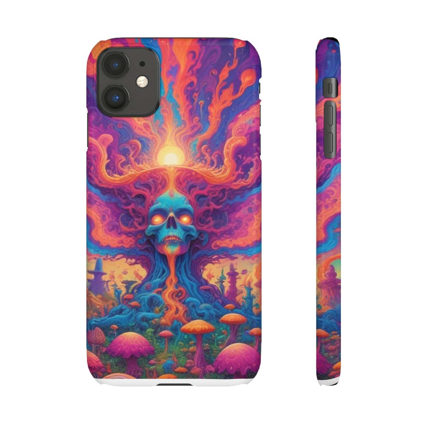 Trippy Pattern Snap Cases