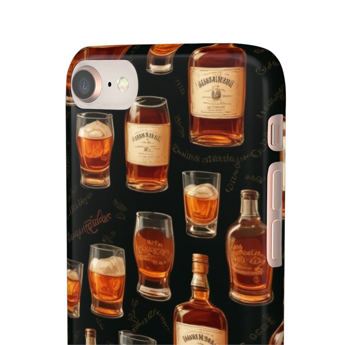 Whiskey Pattern Snap Cases