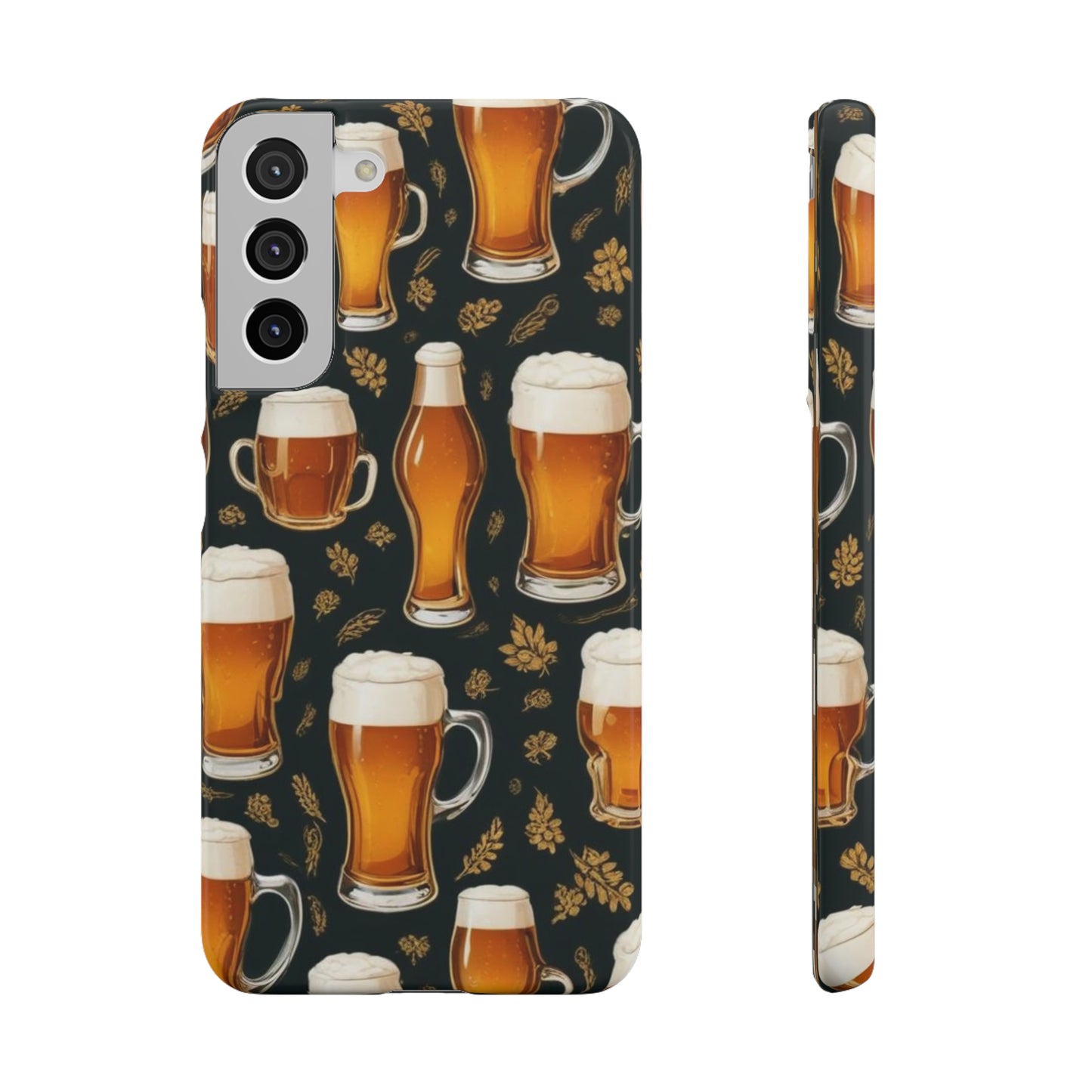 Beer Pattern Snap Cases
