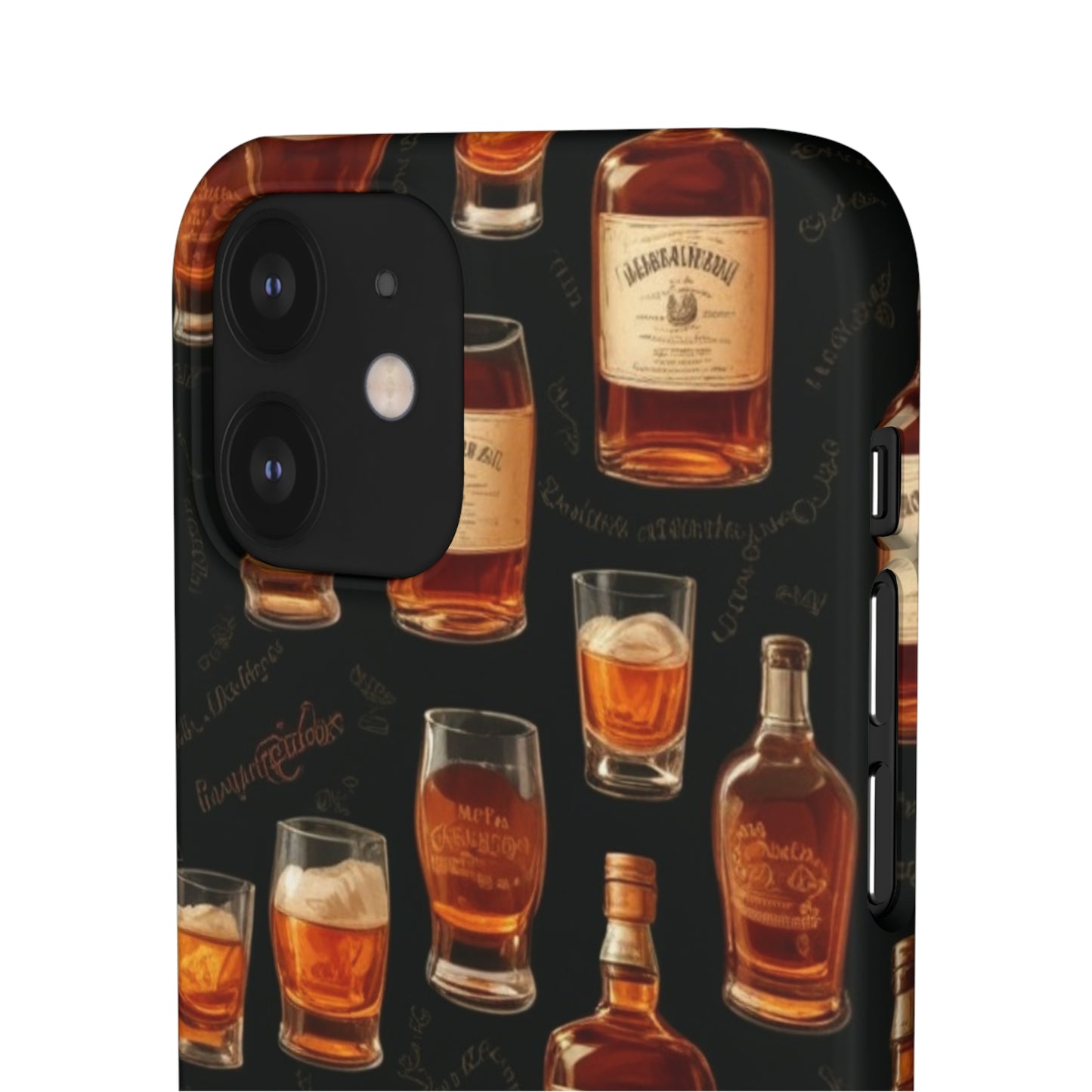 Whiskey Pattern Snap Cases