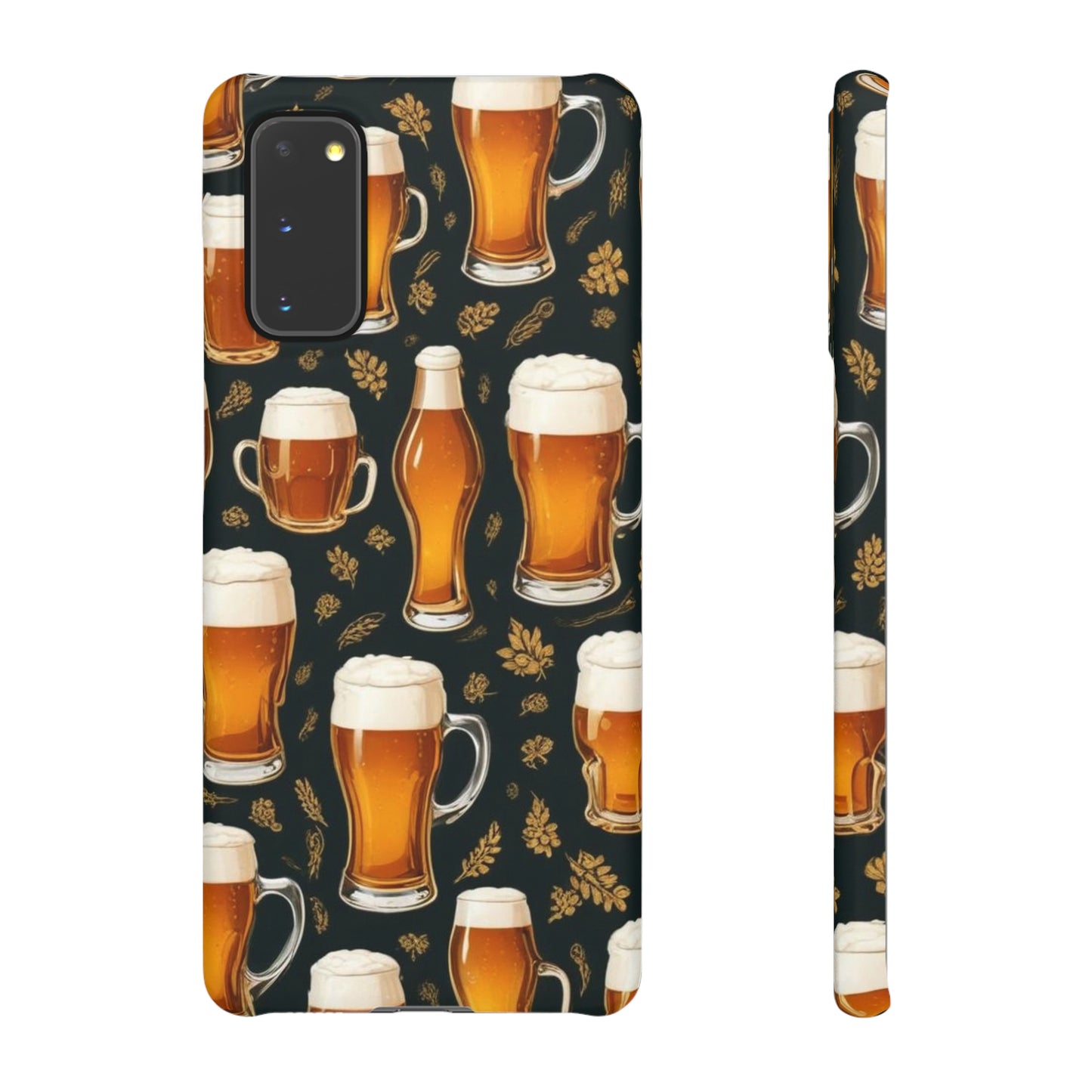 Beer Pattern Snap Cases