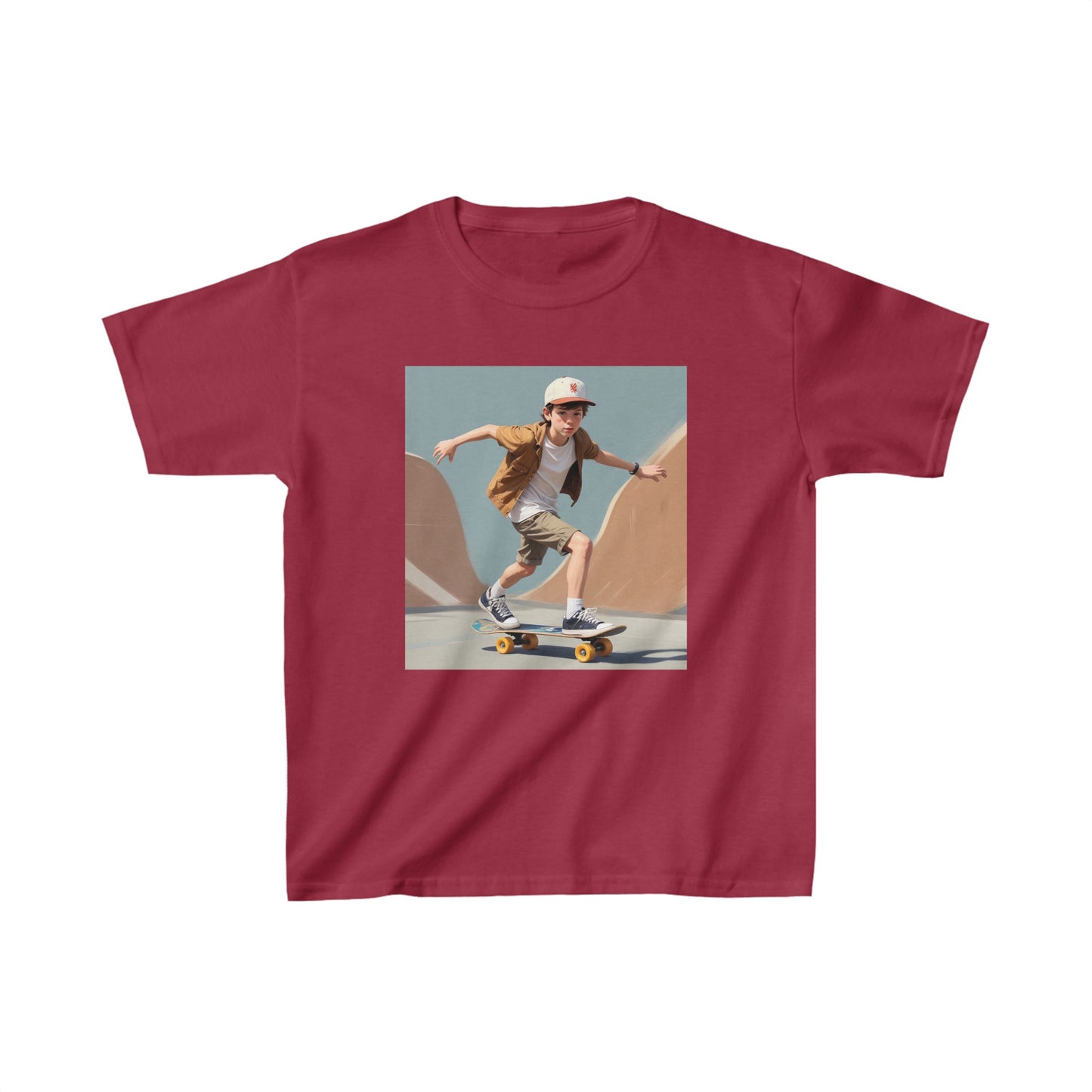 Skater Boy Kids Heavy Cotton™ Tee