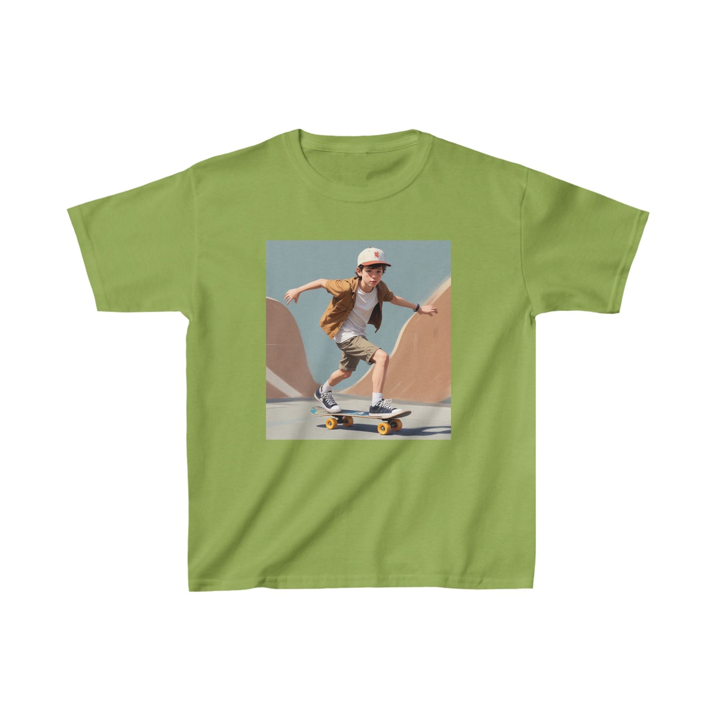 Skater Boy Kids Heavy Cotton™ Tee