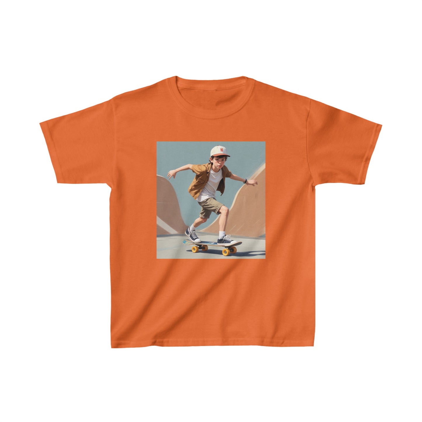 Skater Boy Kids Heavy Cotton™ Tee