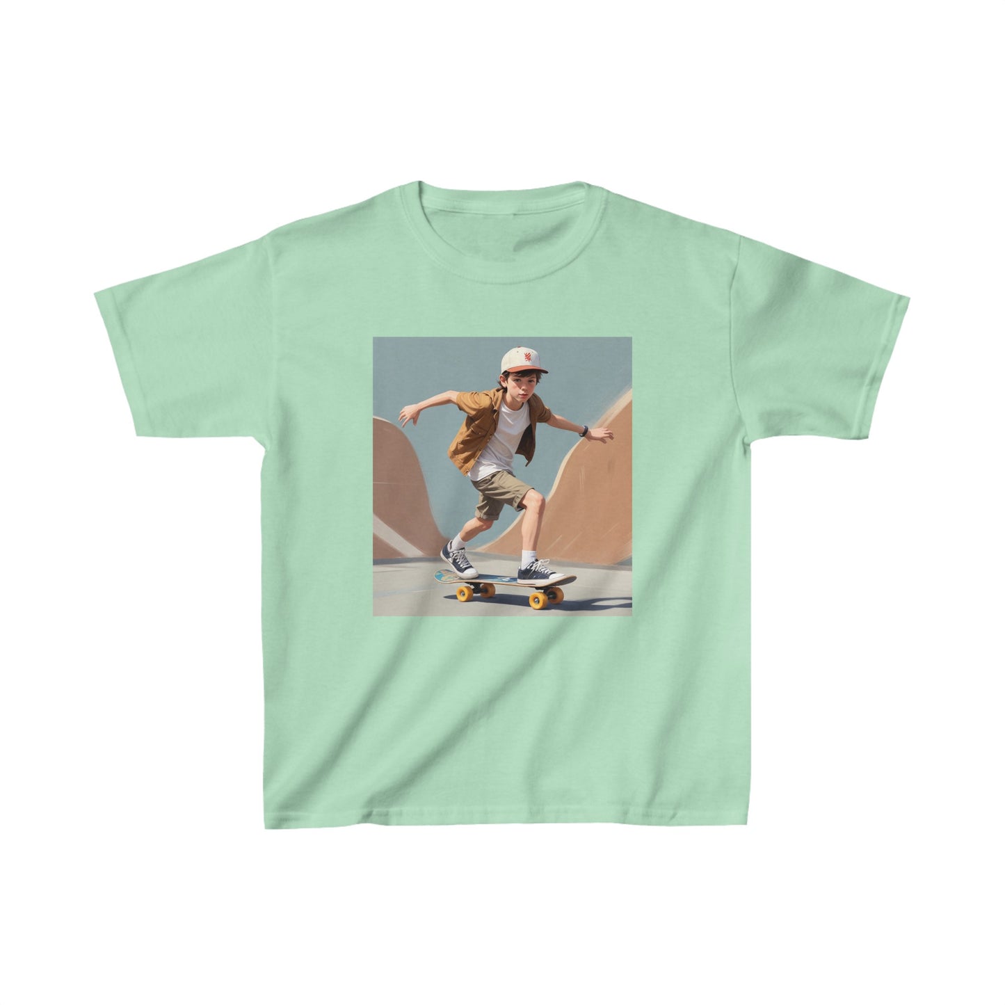 Skater Boy Kids Heavy Cotton™ Tee