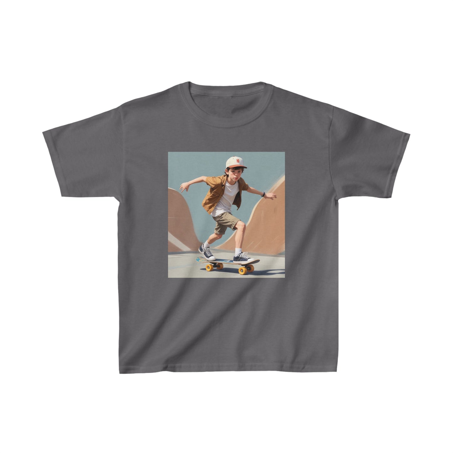 Skater Boy Kids Heavy Cotton™ Tee