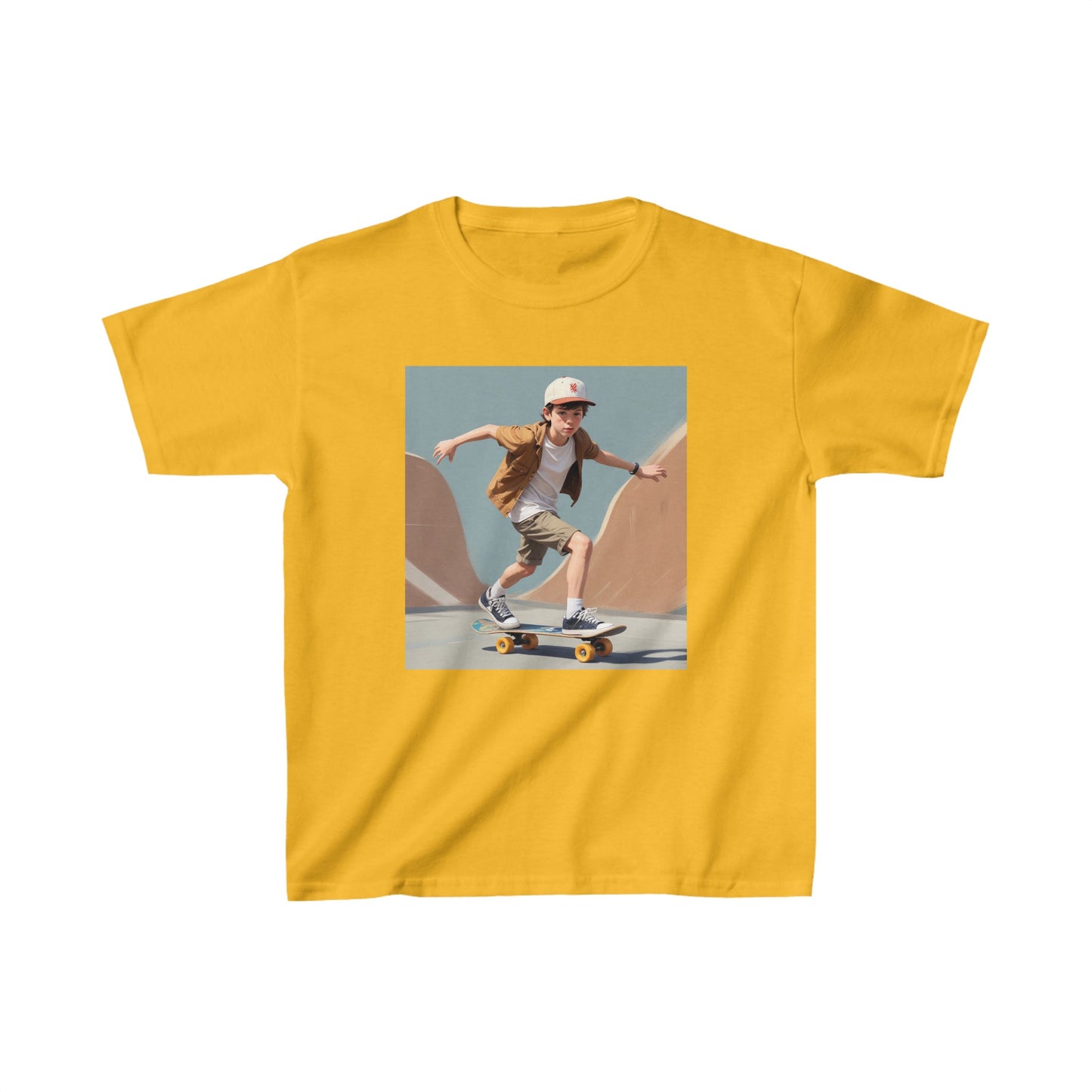 Skater Boy Kids Heavy Cotton™ Tee
