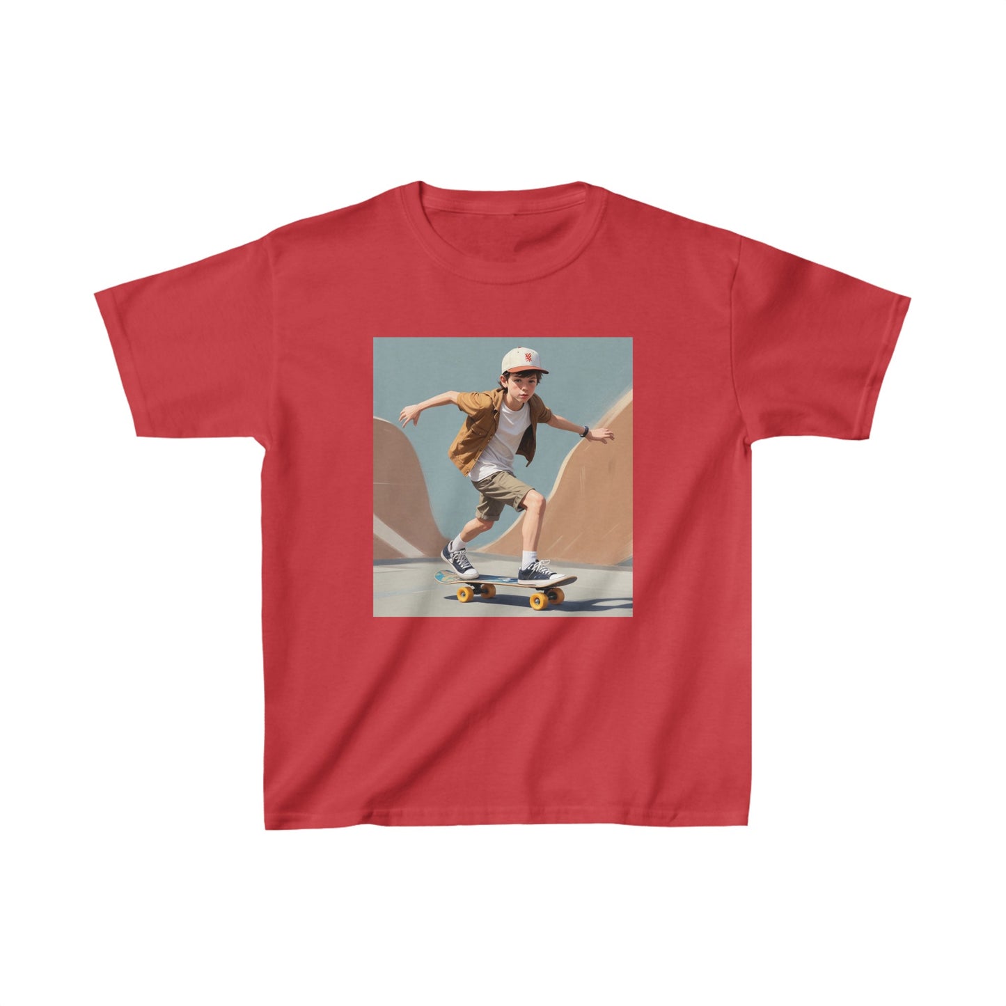 Skater Boy Kids Heavy Cotton™ Tee
