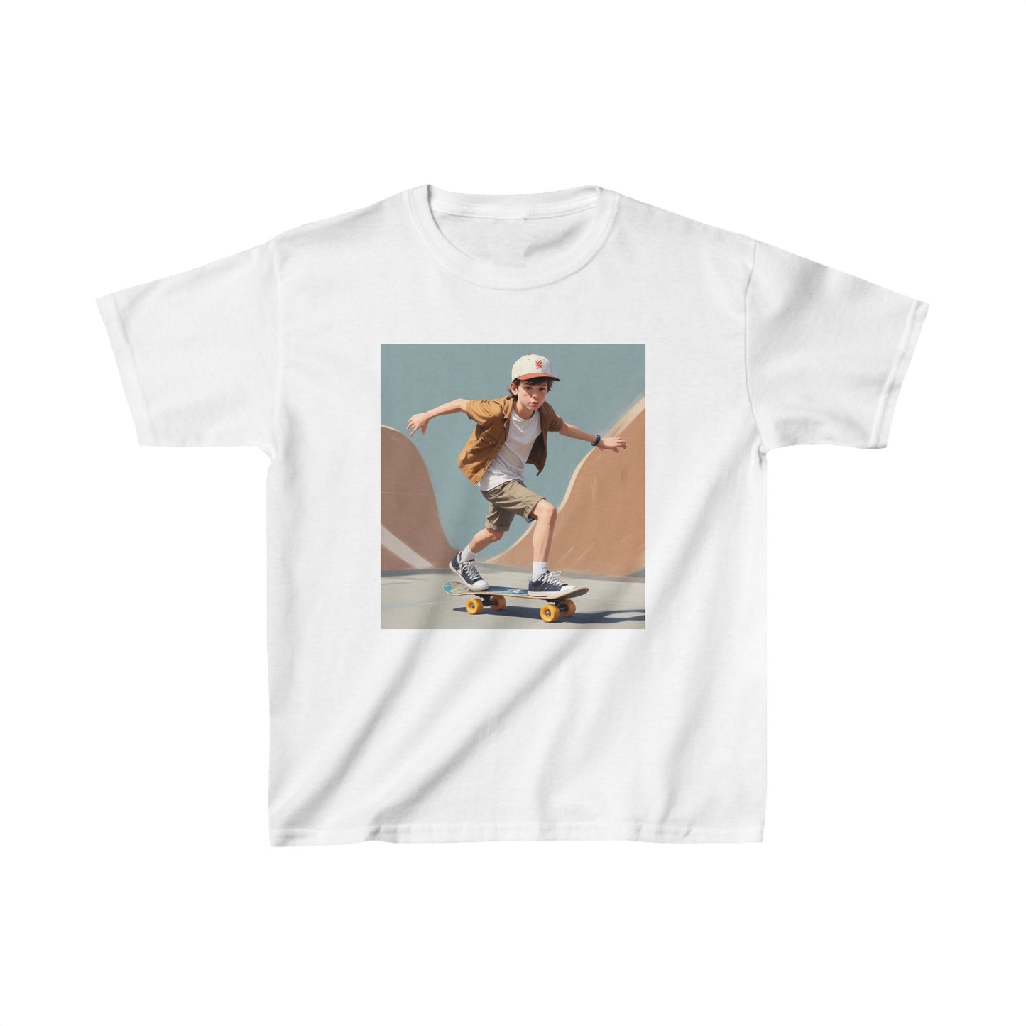 Skater Boy Kids Heavy Cotton™ Tee
