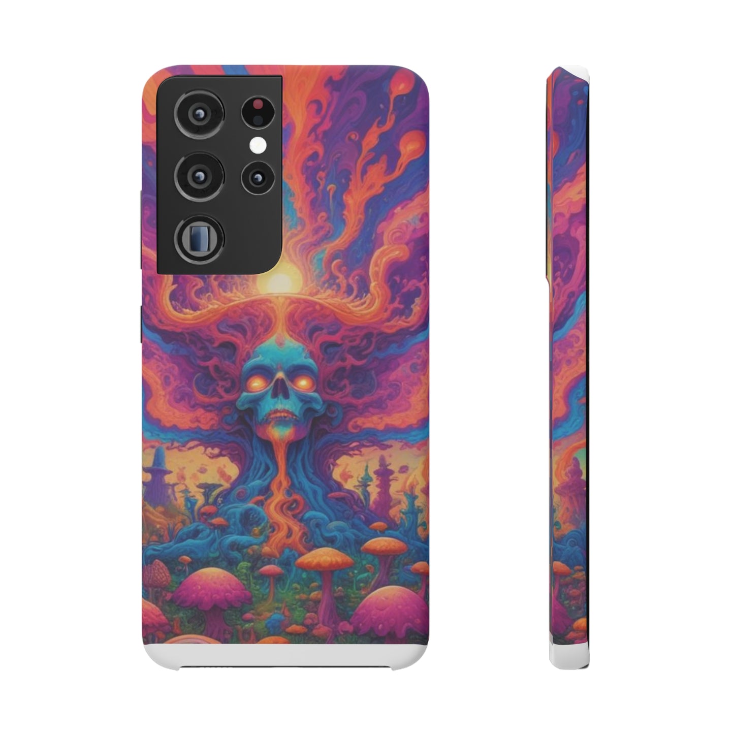 Trippy Pattern Snap Cases