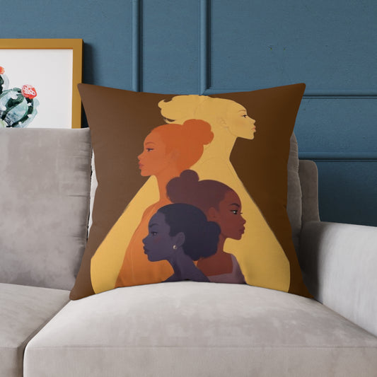 Angeline Poly Canvas Pillow