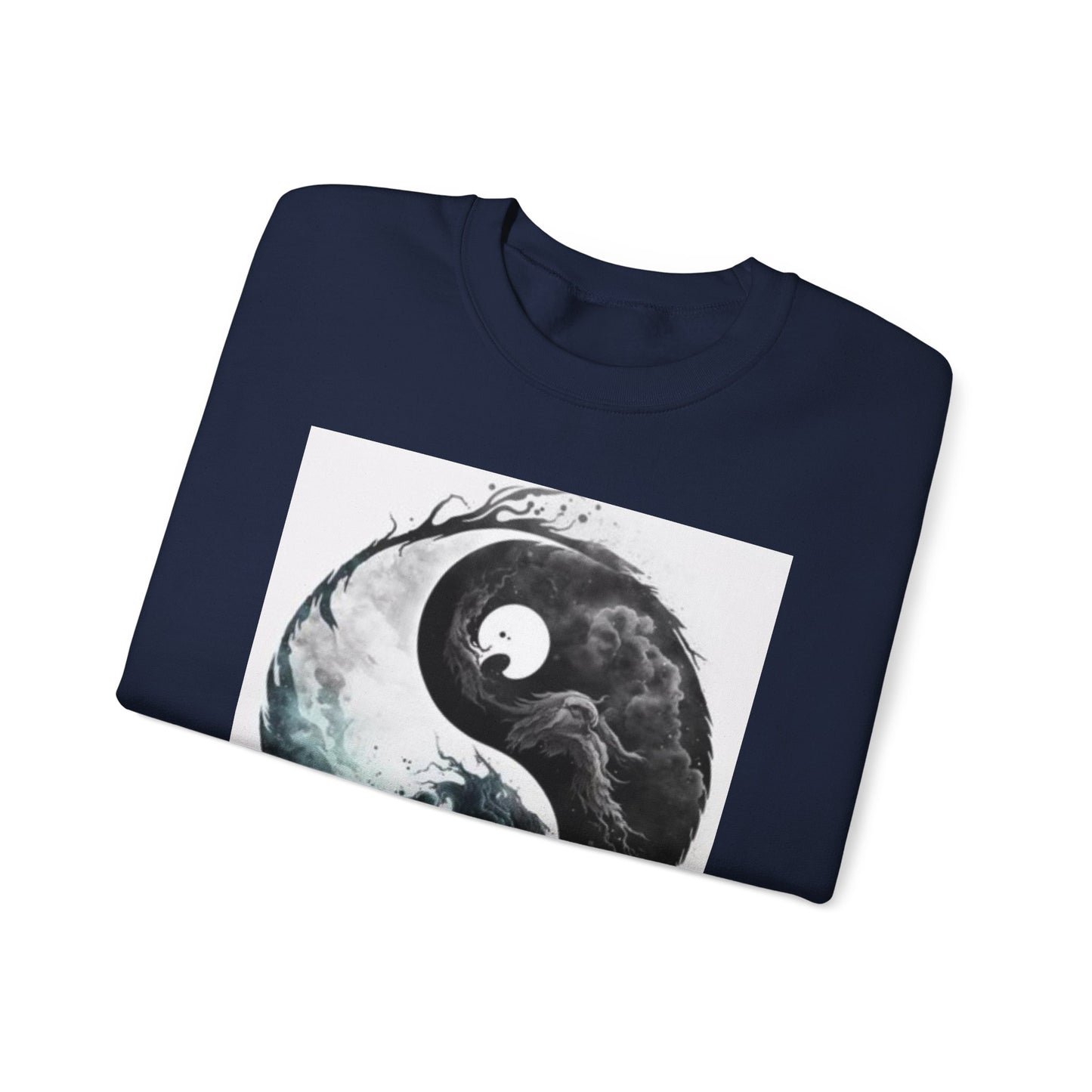 Ying Yang Unisex Heavy Blend™ Crewneck Sweatshirt