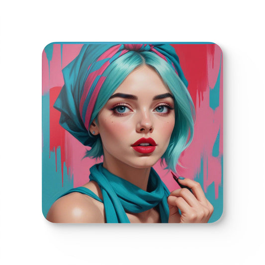 She Corkwood Coaster Set