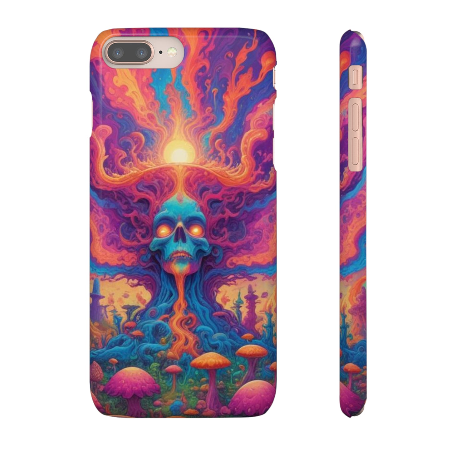 Trippy Pattern Snap Cases