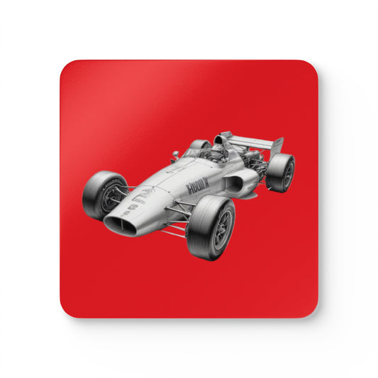 Racing Car  Corkwood Coaster Set