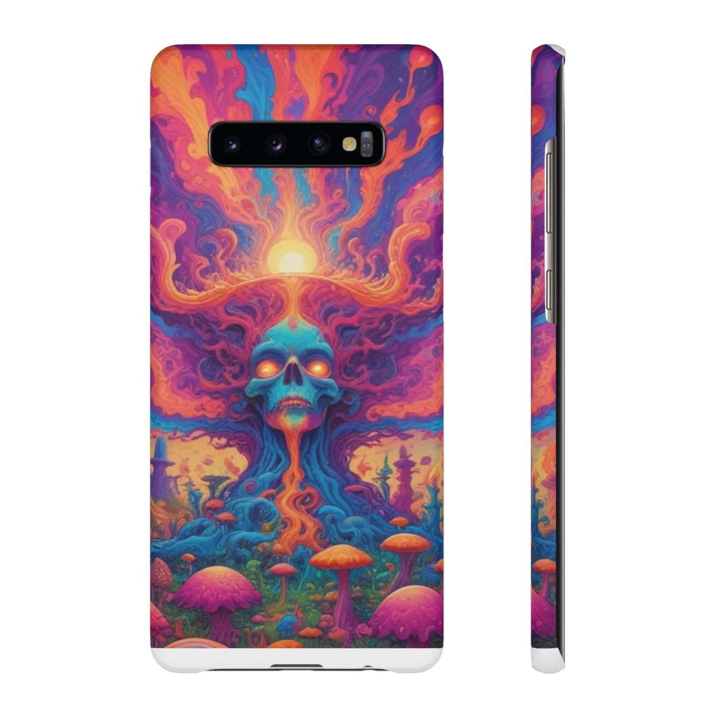Trippy Pattern Snap Cases