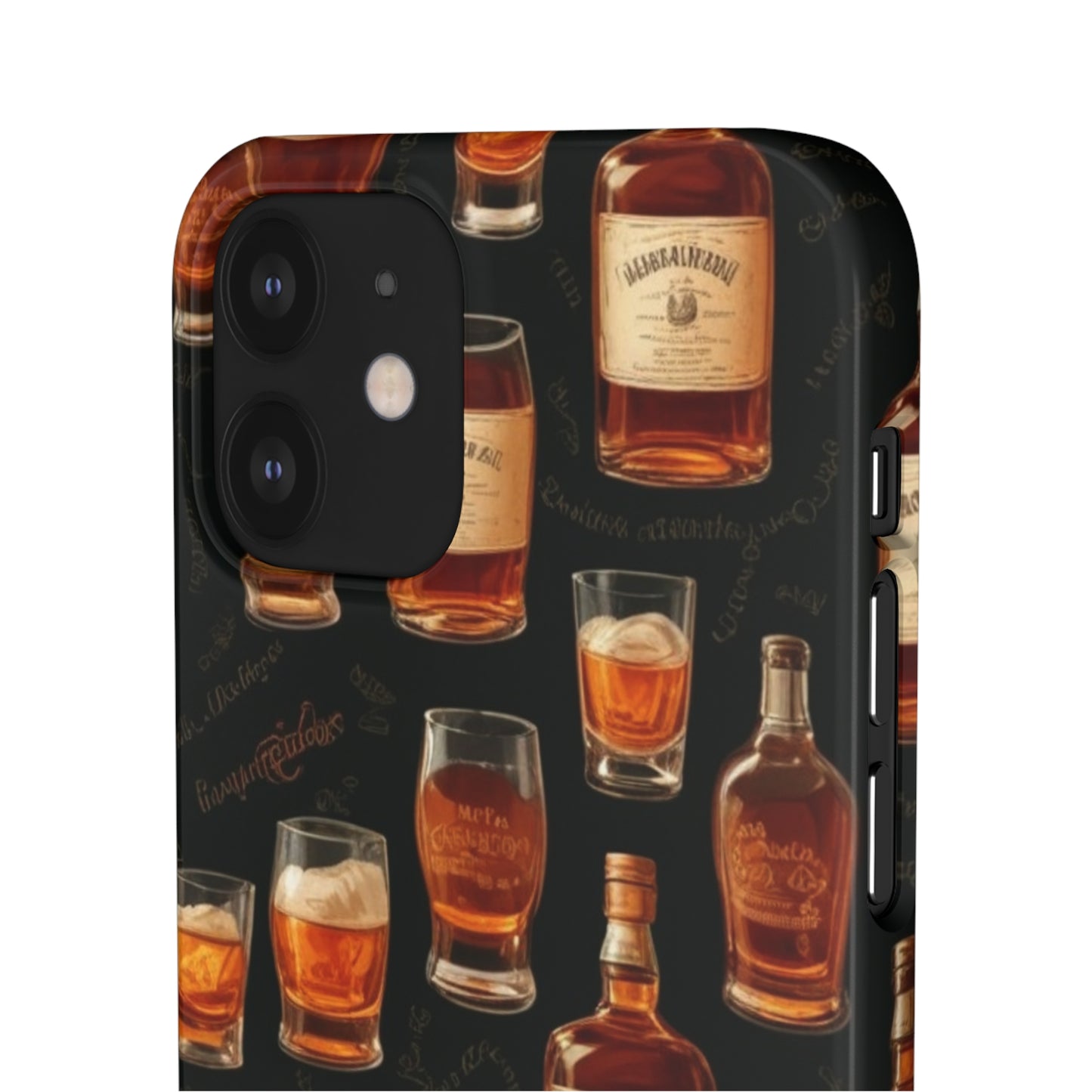 Whiskey Pattern Snap Cases