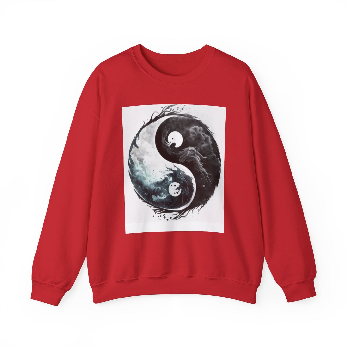 Ying Yang Unisex Heavy Blend™ Crewneck Sweatshirt