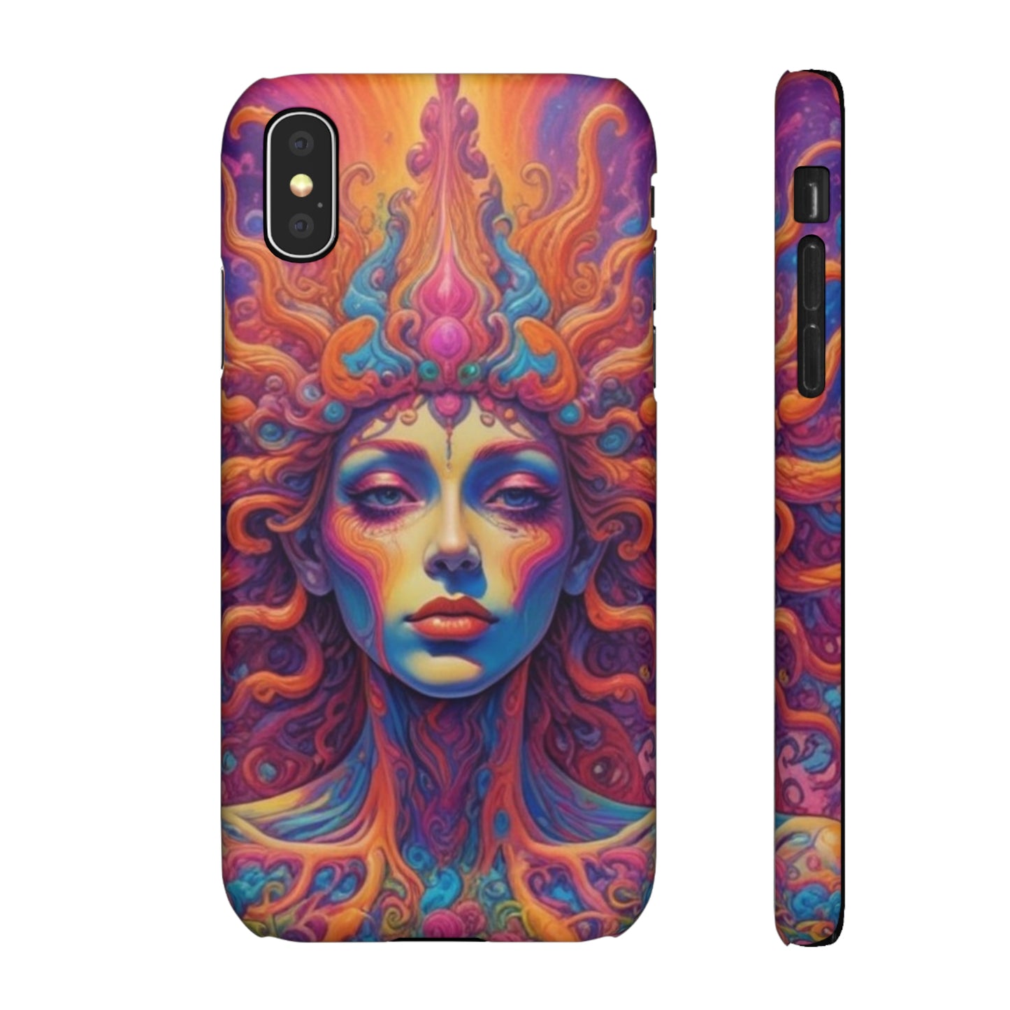 Trippy Pattern Snap Cases
