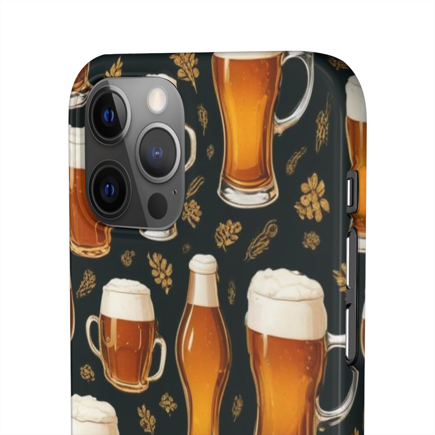 Beer Pattern Snap Cases