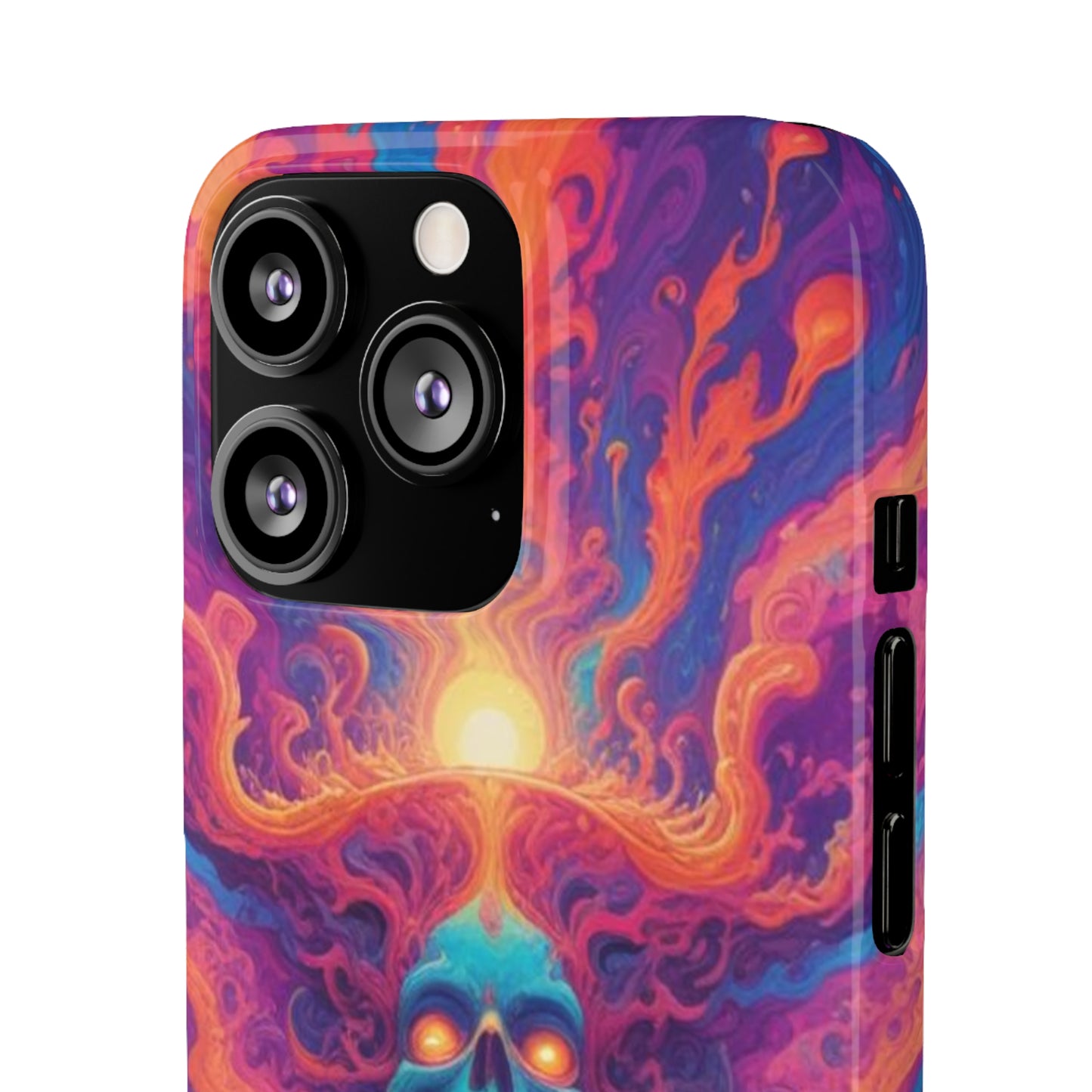 Trippy Pattern Snap Cases