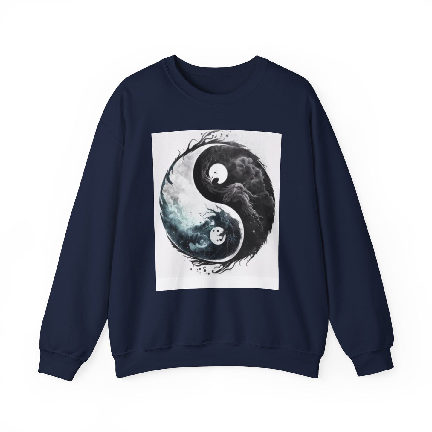 Ying Yang Unisex Heavy Blend™ Crewneck Sweatshirt