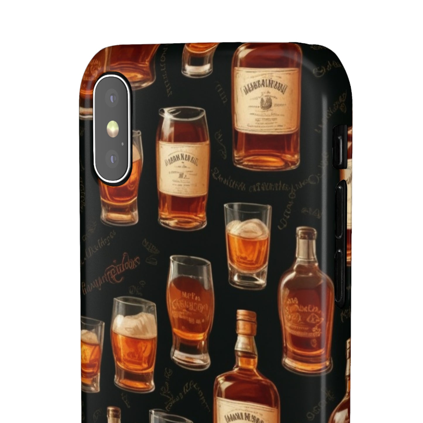 Whiskey Pattern Snap Cases