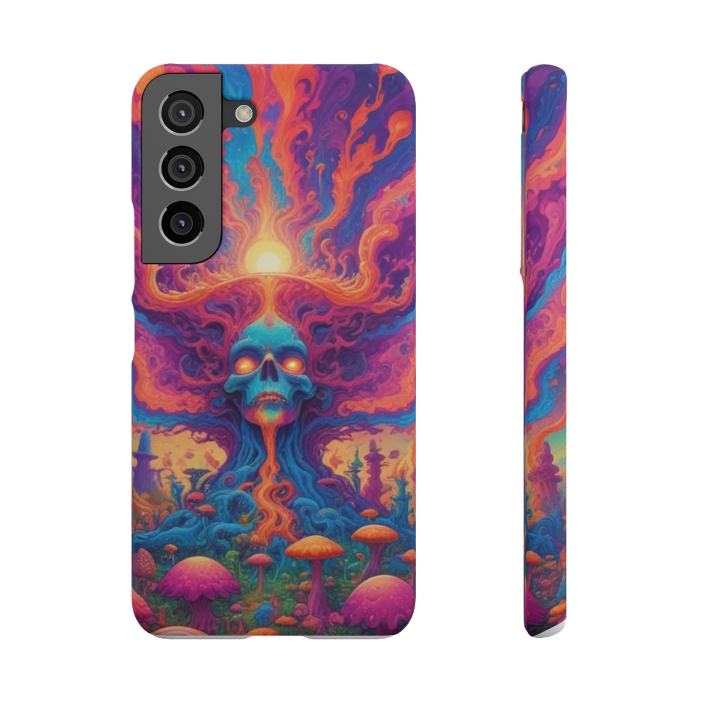 Trippy Pattern Snap Cases