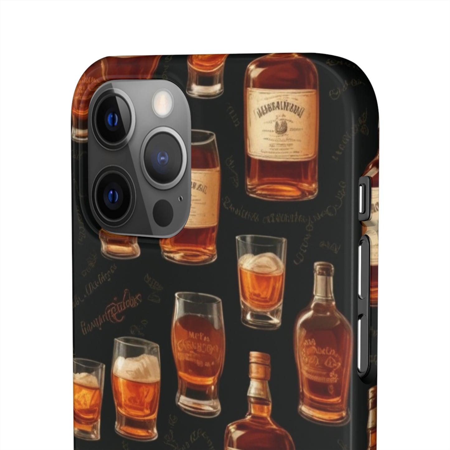 Whiskey Pattern Snap Cases