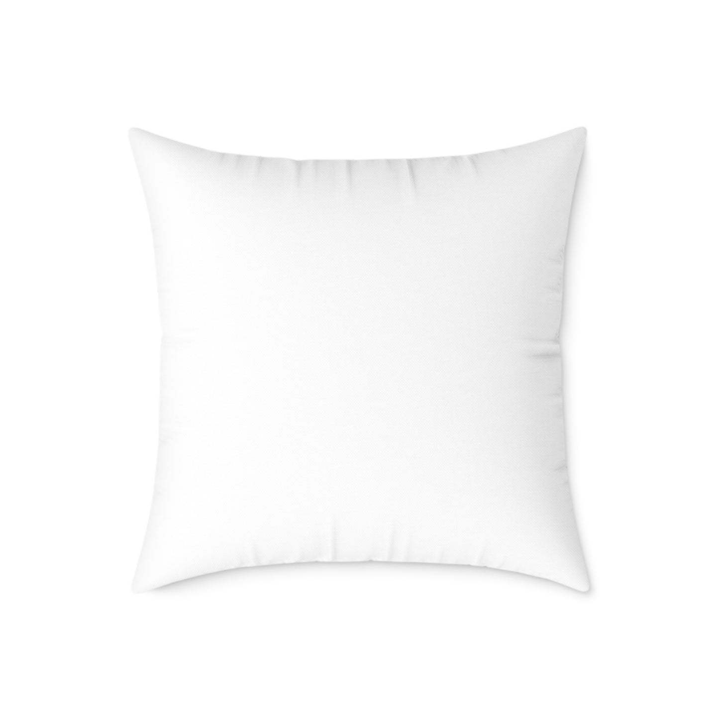 American Football Square Poly Canvas Pillow