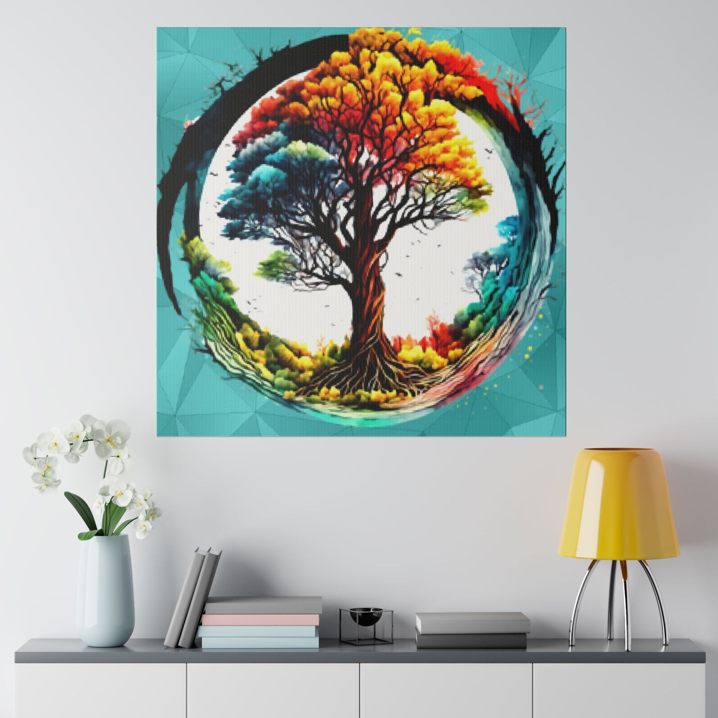 Tree of Life art canvas tree of knowledge art print gift wall